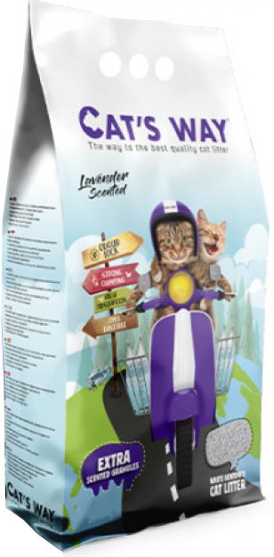 

Наполнитель для туалета Cats Way Lavander 10 л