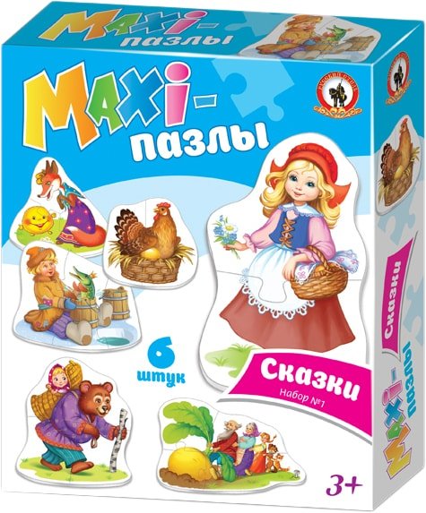 

Мозаика/пазл Русский стиль Maxi Сказки 02548