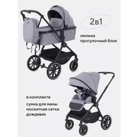 Универсальная коляска Rant Moss 2 в 1 RA321 (Classic Grey)