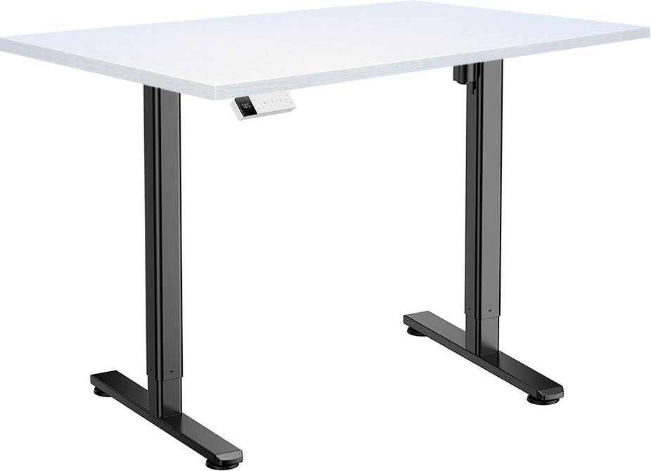 

Стол для работы стоя ErgoSmart Electric Desk Slim 1200х650х25 мм (ясень Тронхейм/черный)