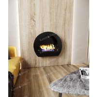 Биокамин ZeFire Barrel черный