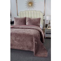 Набор текстиля для спальни Sofi De MarkO Патрисия 160x220 Пок-П-160x220пр1 (пепельная роза 1)