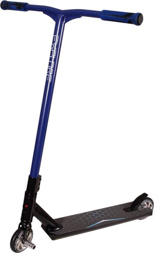 Трюковый самокат Explore Cross Deluxe 2021 (черный/синий)