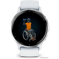 Умные часы Garmin Venu 3 (белый, с силиконовым ремешком)