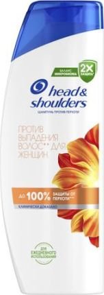 

Шампунь Head & Shoulders Против выпадения волос против перхоти 400 мл