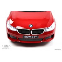 Электромобиль RiverToys BMW 6 GT JJ2164 (вишневый глянец)