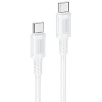 Кабель Borofone BX111 USB Type-C - USB Type-C (1 м, белый)