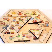 Развивающая игра Десятое королевство Ферма Занимательные треугольники 00776