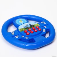 Развивающая игрушка Синий трактор Музыкальный руль 6960427