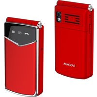 Кнопочный телефон Maxvi E11 (красный)