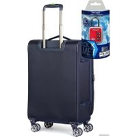 Чемодан-спиннер Mironpan 50161-2-S+ 60 см (синий)