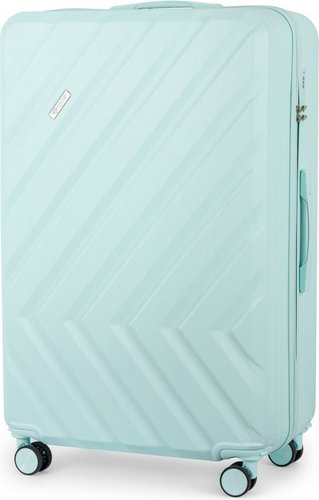 Чемодан-спиннер Solier STL1071 (M, мятный)