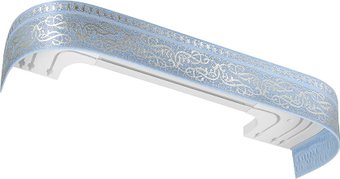 Карниз для штор Legrand Прима (3 м, серо-голубой)