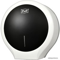 Диспенсер для туалетной бумаги Puff 7135Bl (белый/черный)