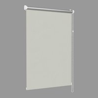 Мини рулонные шторы Delfa Сантайм Термо-Блэкаут СРШ-01МЭД 7151 (48x160, серый)