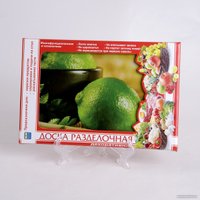 Разделочная доска NiNaGlass Лайм 85-100-20x30 4840158377