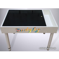 Детский стол Sendy Световой со стандартной крышкой (иллюстрация дорога/грифель)