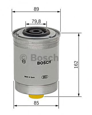 

Топливный фильтр Bosch 1457434408