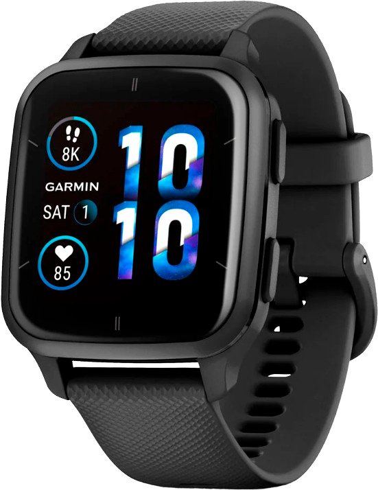 

Умные часы Garmin Venu Sq 2 Music Edition (черный)