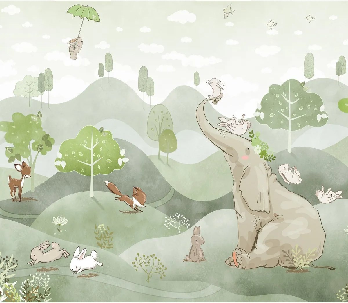 

Фотообои Citydecor Детская 472 (300x260см)