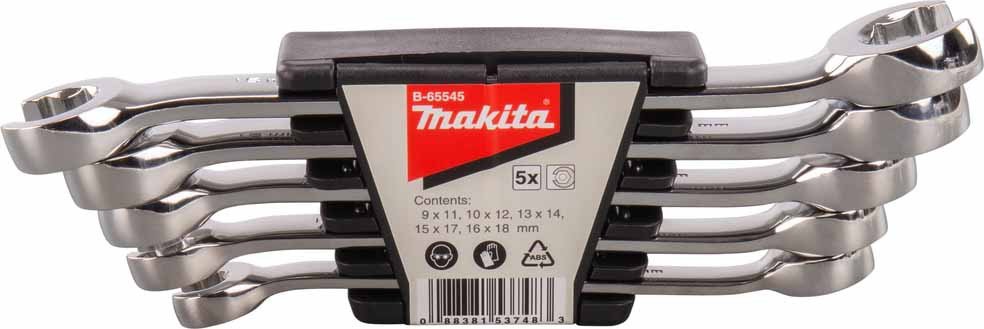 

Набор ключей Makita B-65545 (5 предметов)