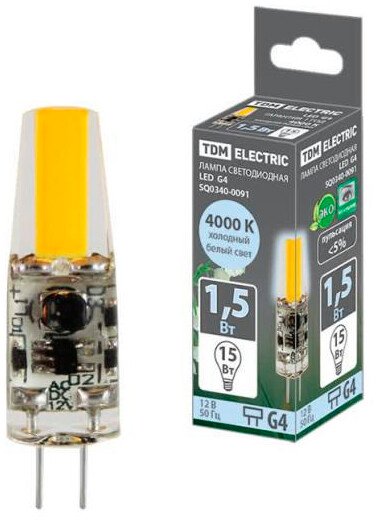 

Светодиодная лампочка TDM Electric SQ0340-0091