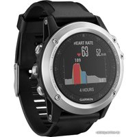 Умные часы Garmin Fenix 3 HR (серебристый/черный) [010-01338-77]