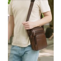 Мужская сумка EZcase Barsa (коричневый)