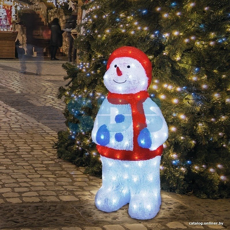 3D-фигура Neon-Night «Снеговик в синих варежках» 513-283