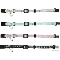 Ошейник Trixie с рисунком и колокольчиком, цвета в ассортименте (4178)