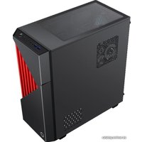 Корпус GameMax Contac COC BR (черный/красный)