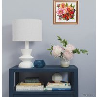 Набор для вышивания Белоснежка Пионы и бабочка 225-14