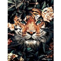 Алмазная мозаика  Darvish Тигр в цветах DV-9512-7