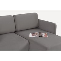 Угловой диван Divan Нордика мини Velvet Grey 264429 (серый)