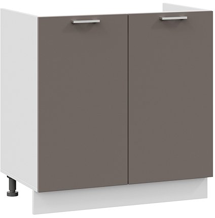 

Шкаф напольный Трия Габриэлла 1Н8М (белый/муссон)