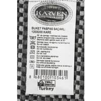 Ковер для жилой комнаты Karven Buket Sacakli 120x200 KV 034 (Gri/серый)