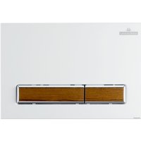 Панель смыва Lavinia Boho Relfix 38050603 (белый/светлое дерево)