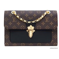 Женская сумка Louis Vuitton 420 Victorie Black Canvas