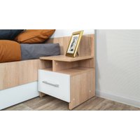 Комплект мебели для спальни Империал Алёна 3 (дуб сонома/белый)