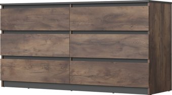 Комод MyStar ИВ-121.09 (таксус/графит)