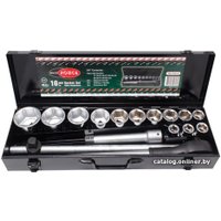 Набор трещотка с головками RockForce RF-6161-5 (16 предметов)