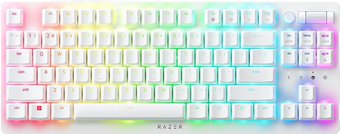 Клавиатура Razer DeathStalker V2 Pro TKL (белый, Razer Low Profile Optical Red, нет кириллицы)