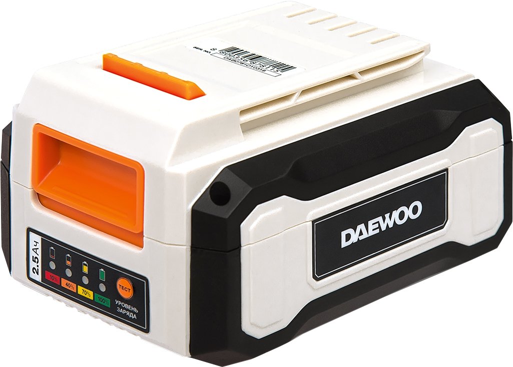 

Аккумулятор Daewoo Power DABT 2540Li (40В/2.5 Ah)