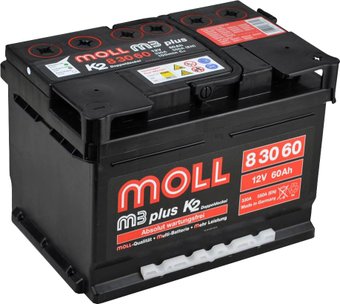 MOLL M3 plus K2 83060 (60 А·ч)