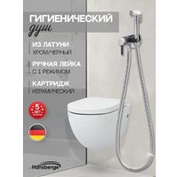 Гигиенический душ Hansberge H3099 (черный хром)