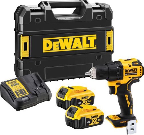 

Дрель-шуруповерт DeWalt DCD708P2T (с 2-мя АКБ 5 Ah, кейс)