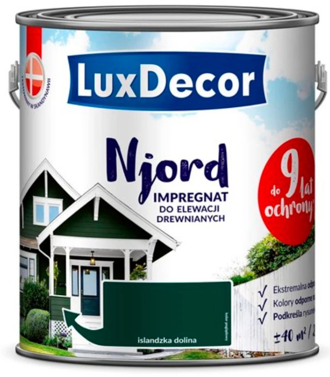 

Краска LuxDecor Njord Исландская долина 0.75 л (глянец)