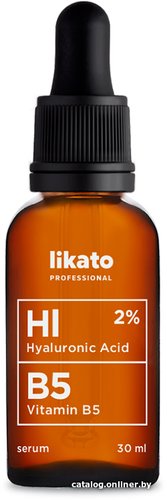  Likato Professional Сыворотка для лица С гиалуроновой кислотой и витамином В5 (30 мл)