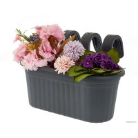 Кашпо Serinova Tombik Подвесное №2 20-TOM211102-200100 (антрацит)