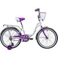 Детский велосипед Novatrack Butterfly 20 2022 207BUTTERFLY.WVL23 (фиолетовый)